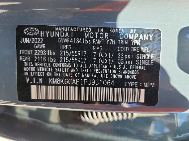Продажа на аукционе авто 2023 Hyundai Kona, vin: KM8K6CAB1PU931064, номер лота: 55930656