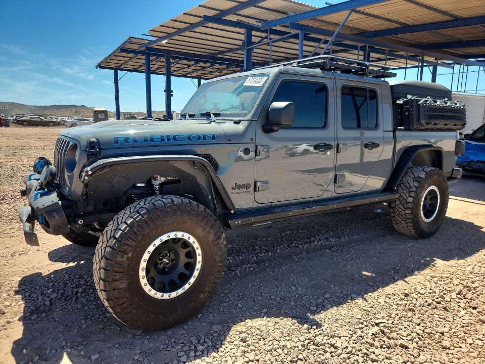 57018006 :رقم المزاد ، 1C6JJTBG4ML554926 vin ، 2021 Jeep Gladiator مزاد بيع