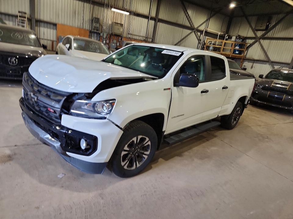 56843766 :رقم المزاد ، 1GCPTDE10N1181200 vin ، 2022 Chevrolet Colorado مزاد بيع