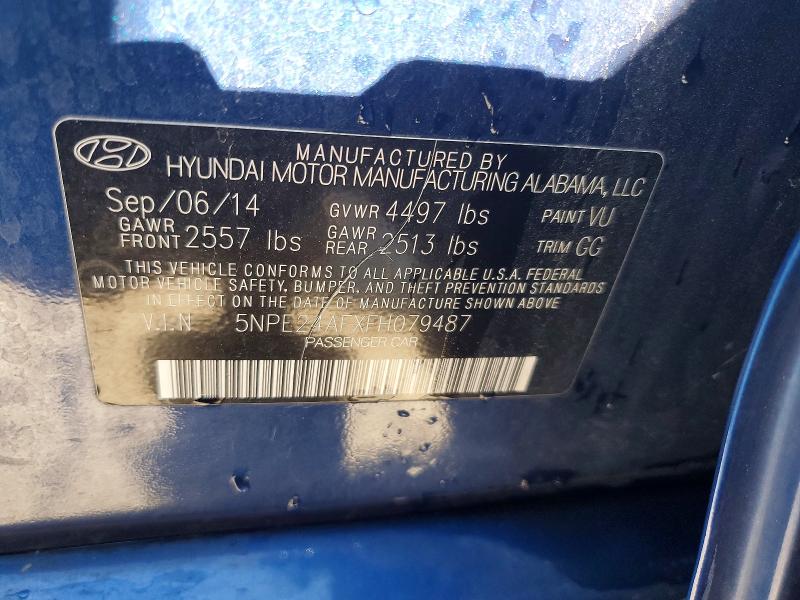 Продаж на аукціоні авто 2015 Hyundai Sonata, vin: 5NPE24AFXFH079487, номер лоту: 58653016
