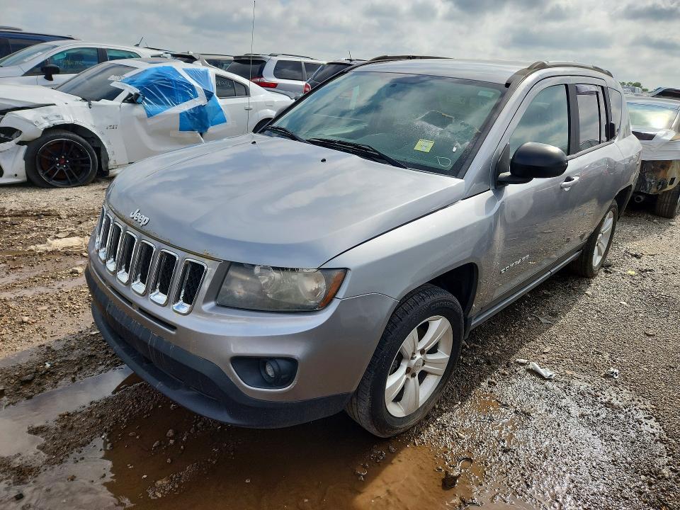 2016 Jeep Compass მანქანა იყიდება აუქციონზე, vin: 1C4NJCBA8GD512599, აუქციონის ნომერი: 59200146