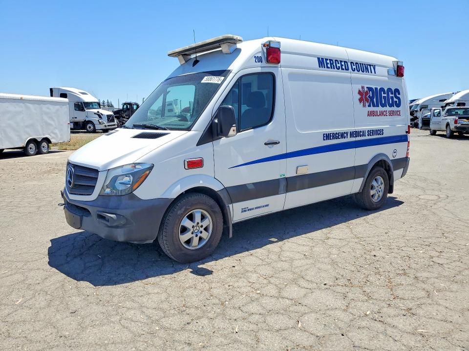 56861776 :رقم المزاد ، WDAPE7CD8HP412907 vin ، 2017 Mercedes-benz Sprinter مزاد بيع