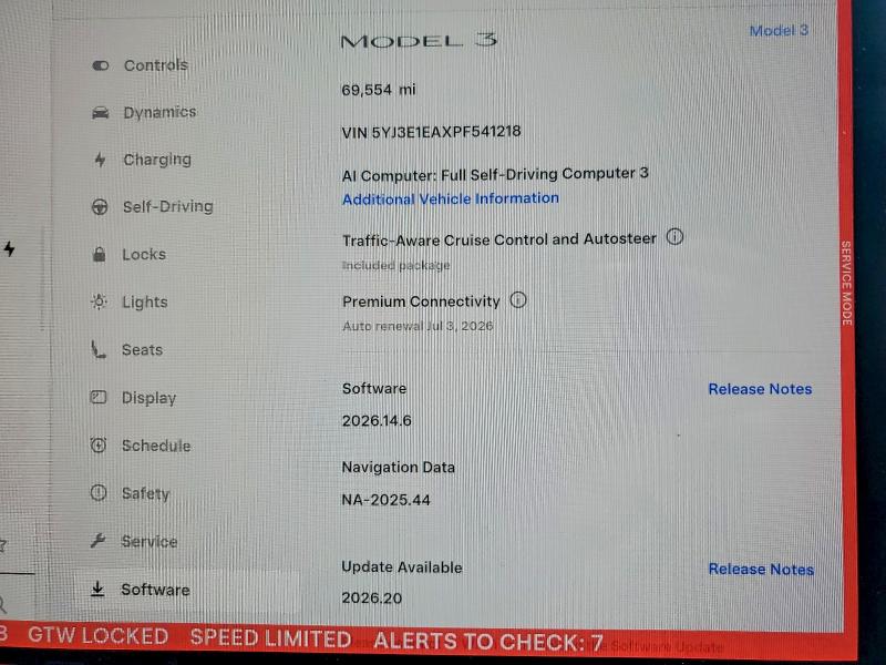 57377626 :رقم المزاد ، 5YJ3E1EAXPF541218 vin ، 2023 Tesla Model 3 مزاد بيع