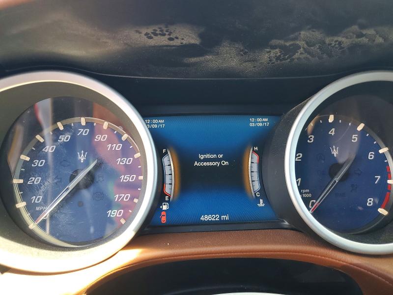 2018 Maserati Ghibli მანქანა იყიდება აუქციონზე, vin: ZAM57XSA8J1295016, აუქციონის ნომერი: 57231496