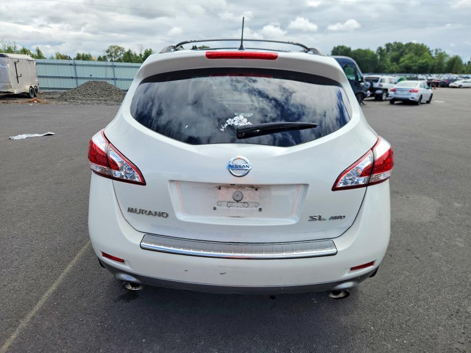 2012 Nissan Murano მანქანა იყიდება აუქციონზე, vin: JN8AZ1MW1CW208442, აუქციონის ნომერი: 58840216