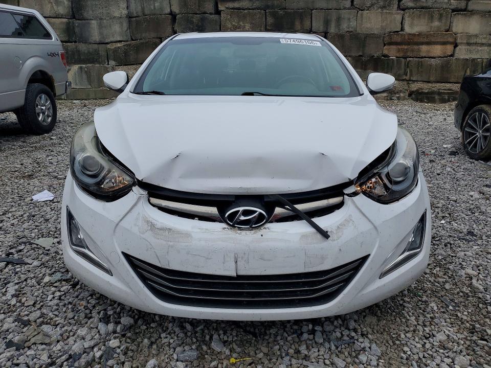 2016 Hyundai Elantra მანქანა იყიდება აუქციონზე, vin: KMHDH4AH4GU511652, აუქციონის ნომერი: 57496106