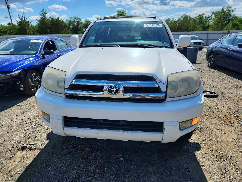 2005 Toyota 4runner მანქანა იყიდება აუქციონზე, vin: JTEBU14R250058951, აუქციონის ნომერი: 58042526