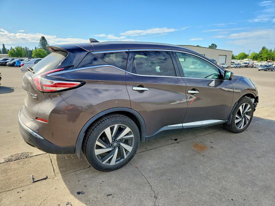 Продажа на аукционе авто 2018 Nissan Murano, vin: 5N1AZ2MH0JN166542, номер лота: 56053346
