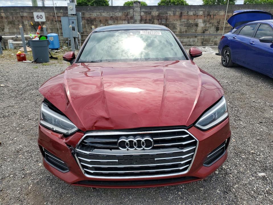 Продаж на аукціоні авто 2018 Audi A5, vin: WAUBNCF51JA112281, номер лоту: 53278856