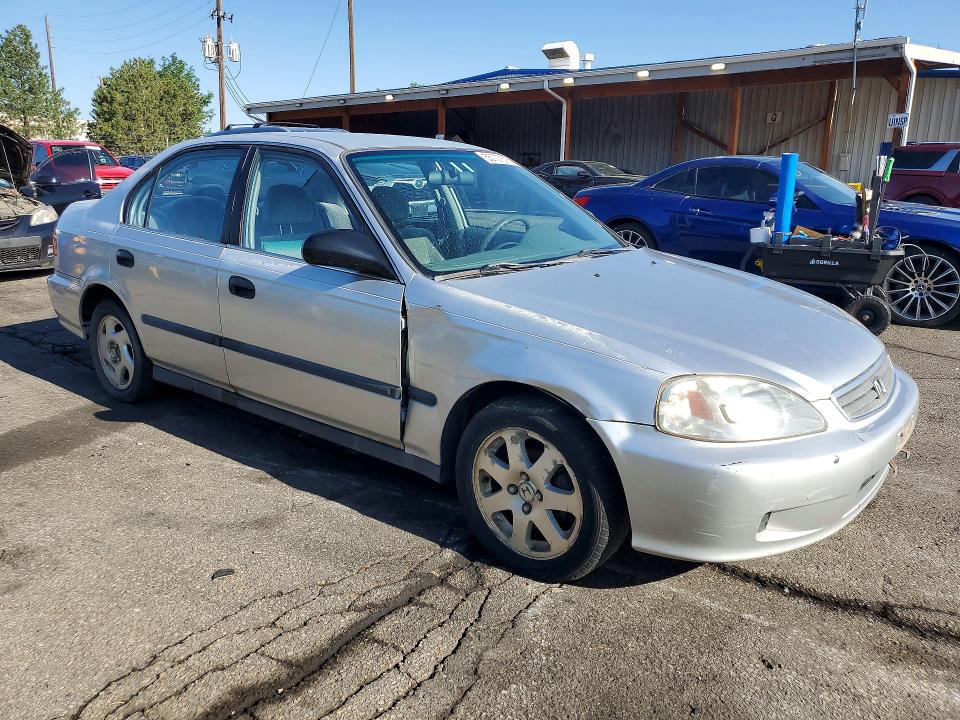 1999 Honda Civic მანქანა იყიდება აუქციონზე, vin: 2HGEJ6677XH593308, აუქციონის ნომერი: 55707606