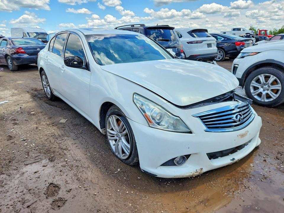 2012 Infiniti G37 Sedan მანქანა იყიდება აუქციონზე, vin: JN1CV6AP1CM626234, აუქციონის ნომერი: 59017426