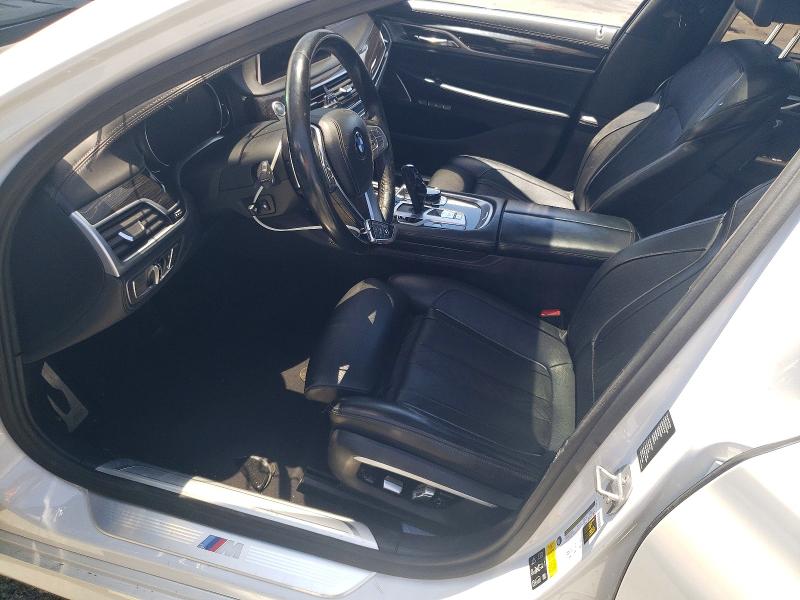 2017 Bmw 750 მანქანა იყიდება აუქციონზე, vin: WBA7F2C53HG421761, აუქციონის ნომერი: 57598326