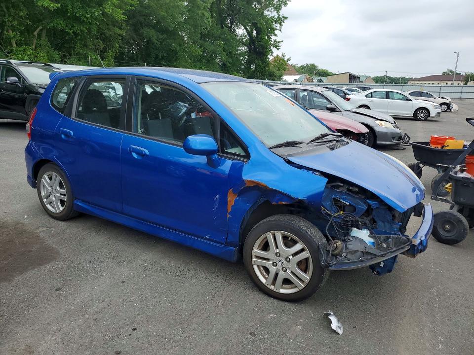 2008 Honda Fit მანქანა იყიდება აუქციონზე, vin: JHMGD37608S033710, აუქციონის ნომერი: 56300666
