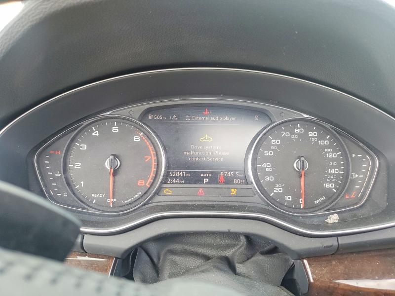 57955056 :رقم المزاد ، WA1ANAFYXK2049507 vin ، 2019 Audi Q5 مزاد بيع