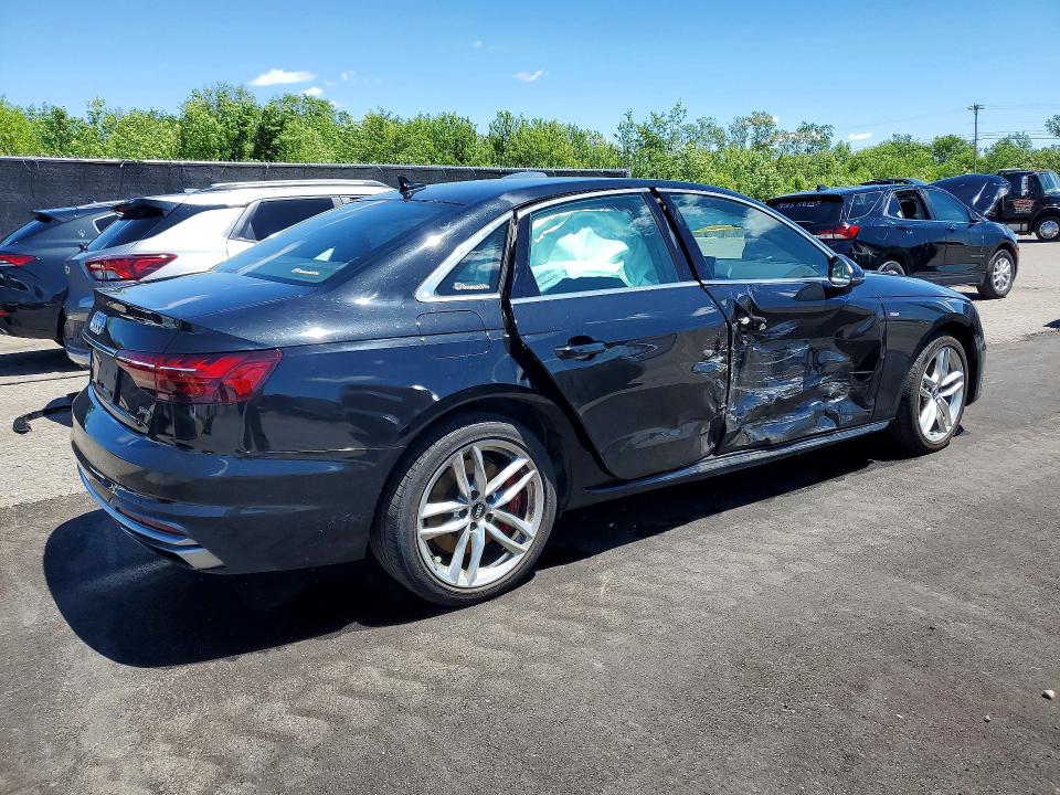 Aukcja sprzedaży 2020 Audi A4, vin: WAUDNAF49LN007195, numer aukcji: 57224426