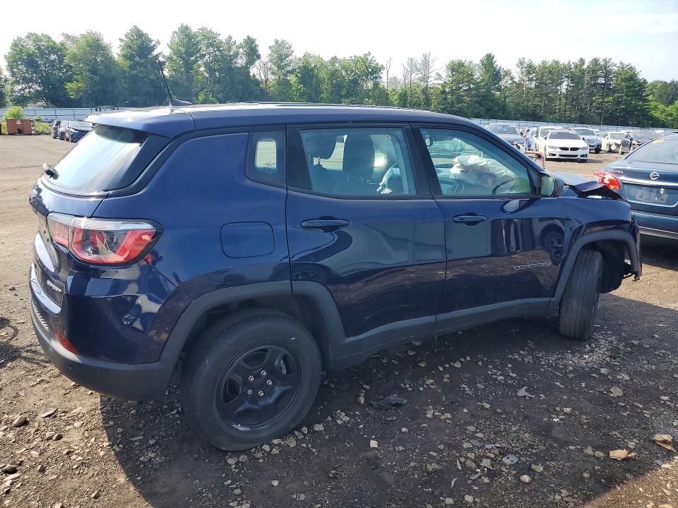 Продажа на аукционе авто 2018 Jeep Compass, vin: 3C4NJDAB0JT256749, номер лота: 56970836