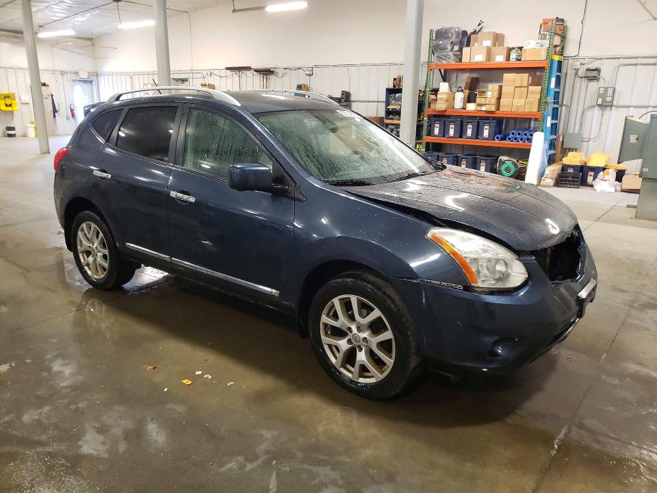57014576 :رقم المزاد ، JN8AS5MV6DW641002 vin ، 2013 Nissan Rogue مزاد بيع