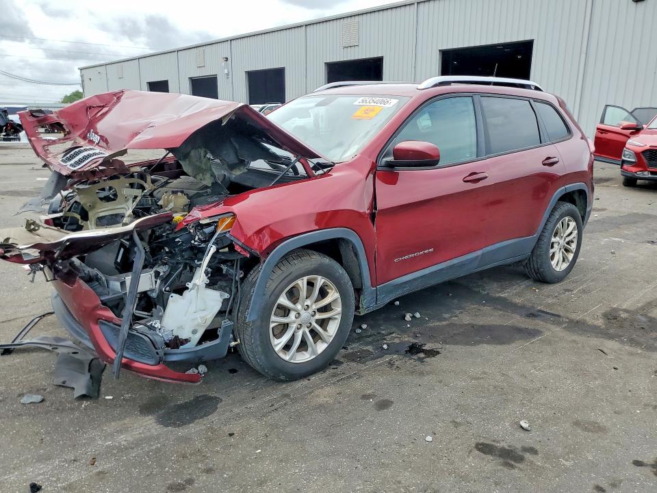 56354066 :رقم المزاد ، 1C4PJLCB5LD568560 vin ، 2020 Jeep Cherokee مزاد بيع