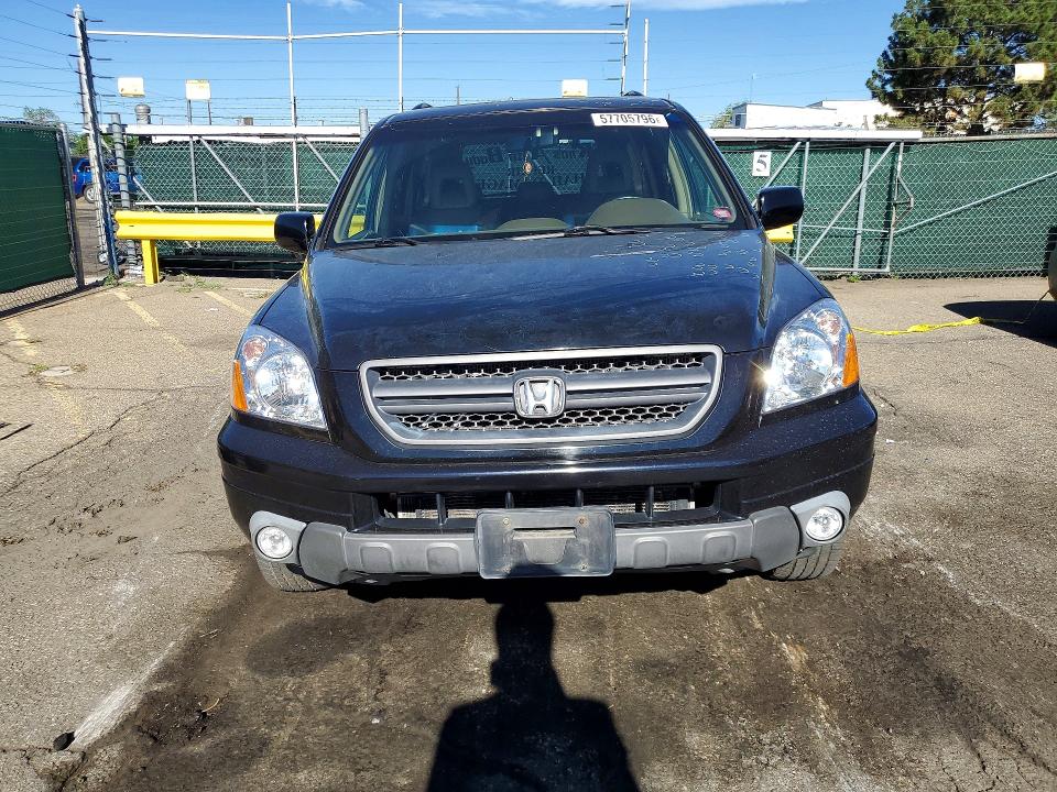 2005 Honda Pilot მანქანა იყიდება აუქციონზე, vin: 2HKYF185X5H512821, აუქციონის ნომერი: 57705796