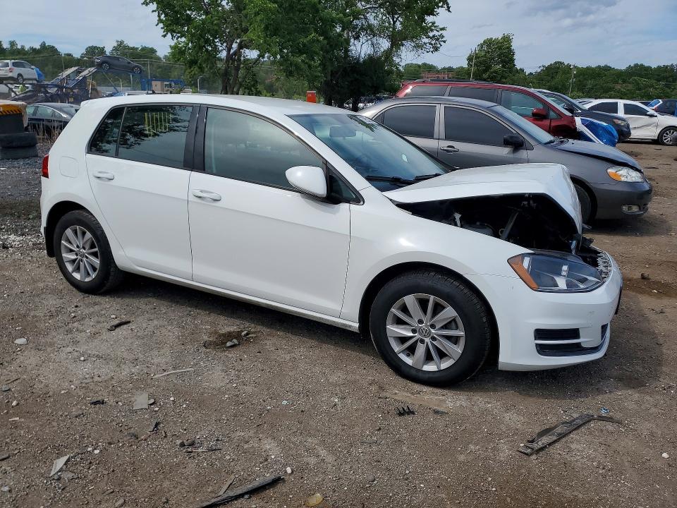 57953266 :رقم المزاد ، 3VW217AU1GM037224 vin ، 2016 Volkswagen Golf مزاد بيع