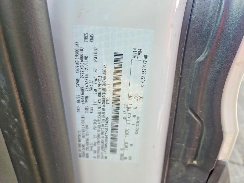 Продаж на аукціоні авто 2026 Ford Transit, vin: 1FTBW3X84TKA18496, номер лоту: 57431086