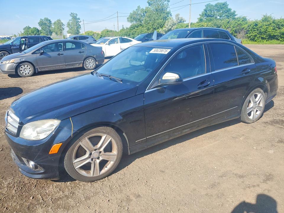 58628876 :رقم المزاد ، WDDGF81X89F327057 vin ، 2009 Mercedes-benz C مزاد بيع