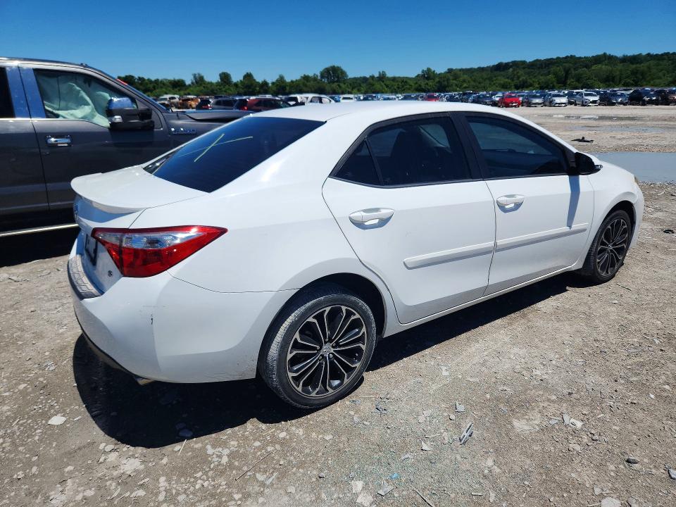 57191476 :رقم المزاد ، 5YFBURHE2FP207702 vin ، 2015 Toyota Corolla مزاد بيع