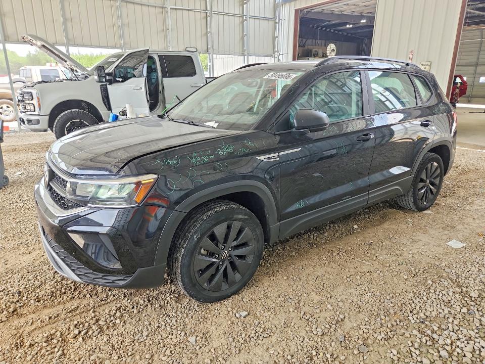 58495686 :رقم المزاد ، 3VVCX7B26PM377800 vin ، 2023 Volkswagen Taos مزاد بيع
