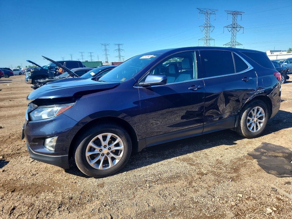 2018 Chevrolet Equinox მანქანა იყიდება აუქციონზე, vin: 3GNAXJEV3JS587192, აუქციონის ნომერი: 57012846
