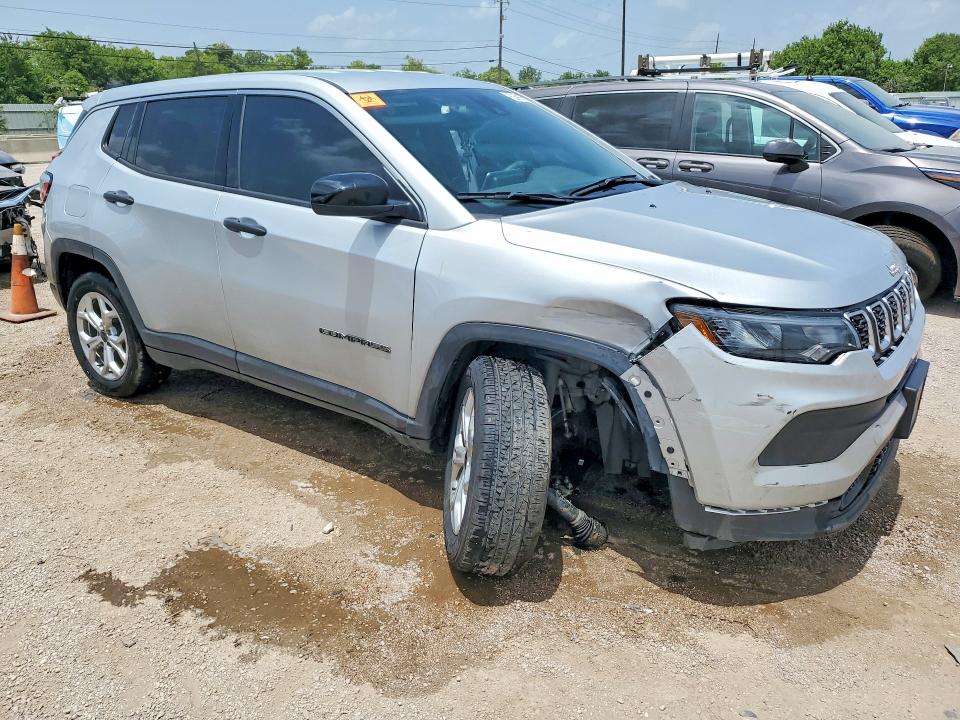 58593526 :رقم المزاد ، 3C4NJDAN0ST586208 vin ، 2025 Jeep Compass مزاد بيع