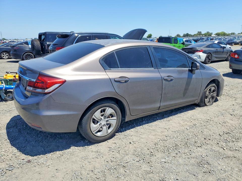 55461026 :رقم المزاد ، 2HGFB2F51FH519356 vin ، 2015 Honda Civic مزاد بيع