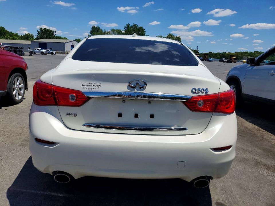 Продажа на аукционе авто 2016 Infiniti Q50, vin: JN1EV7AR7GM343312, номер лота: 58641136