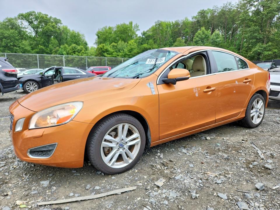 58118896 :رقم المزاد ، YV1612FS6D2198728 vin ، 2013 Volvo S60 مزاد بيع