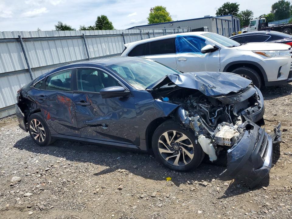 Продажа на аукционе авто 2017 Honda Civic, vin: 19XFC2F75HE230217, номер лота: 58190456