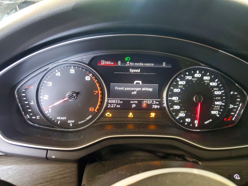 58243036 :رقم المزاد ، WAUABAF42MA078355 vin ، 2021 Audi A4 مزاد بيع