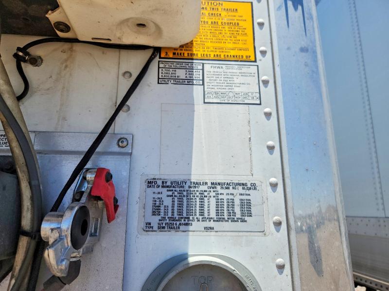 Продажа на аукционе авто 2018 Utility Trailer Vsra Reefe, vin: 1UYVS2536J6148913, номер лота: 57908816