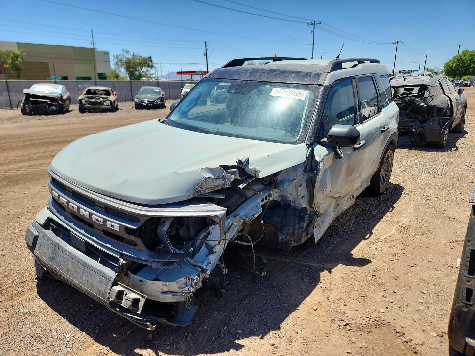 2021 Ford Bronco Sport მანქანა იყიდება აუქციონზე, vin: 3FMCR9B66MRA44417, აუქციონის ნომერი: 54702966