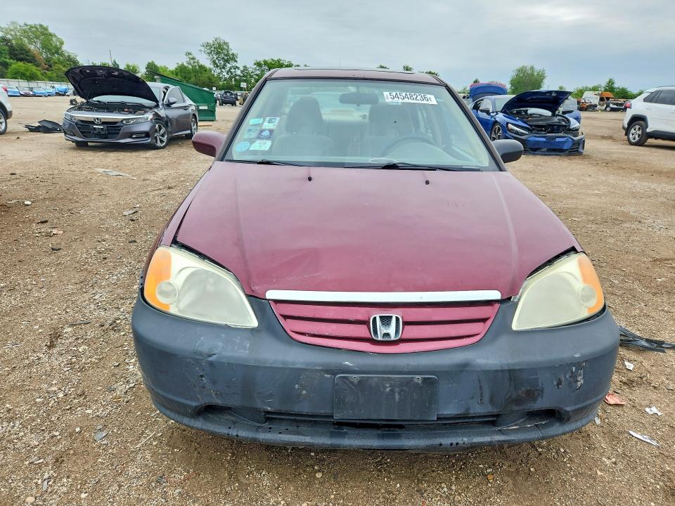 54548236 :رقم المزاد ، 1HGES26783L006861 vin ، 2003 Honda Civic مزاد بيع