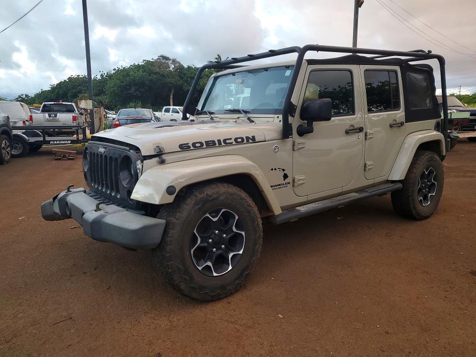 57416656 :رقم المزاد ، 1C4BJWDG7HL629801 vin ، 2017 Jeep Wrangler Unlimited مزاد بيع