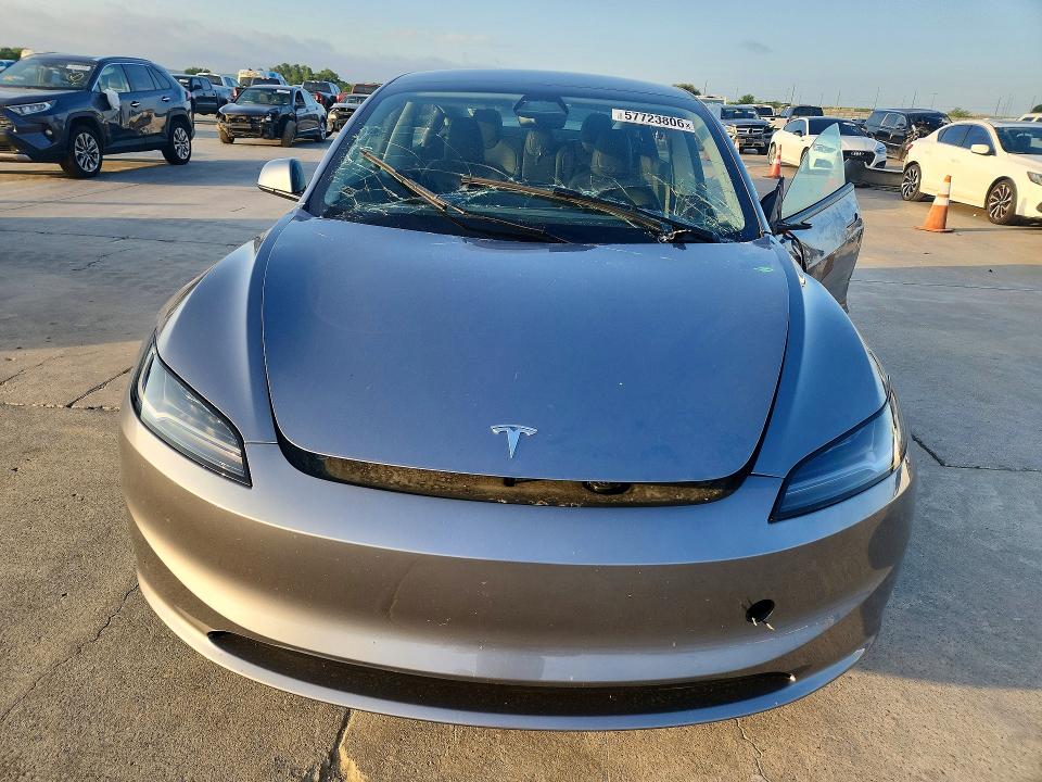 Продажа на аукционе авто 2025 Tesla Model 3, vin: 5YJ3E1EA0SF054537, номер лота: 57723806