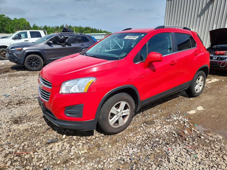 Продаж на аукціоні авто 2016 Chevrolet Trax, vin: KL7CJPSBXGB619038, номер лоту: 55352666