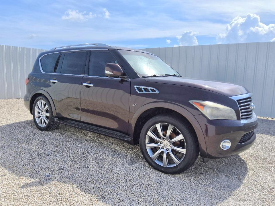 2014 Infiniti Qx80 მანქანა იყიდება აუქციონზე, vin: JN8AZ2NF3E9552733, აუქციონის ნომერი: 57827396