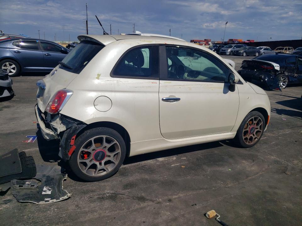 Продажа на аукционе авто 2012 Fiat 500, vin: 3C3CFFBR5CT212253, номер лота: 58637506