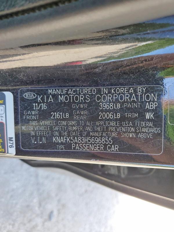 Продажа на аукционе авто 2017 Kia Forte, vin: KNAFK5A83H5696855, номер лота: 56111746