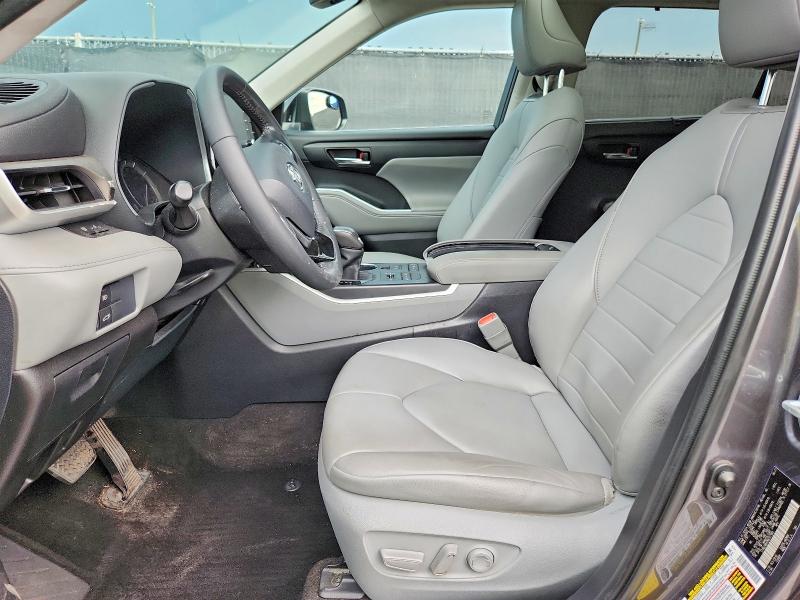 58181916 :رقم المزاد ، 5TDGZRBH2MS547964 vin ، 2021 Toyota Highlander مزاد بيع