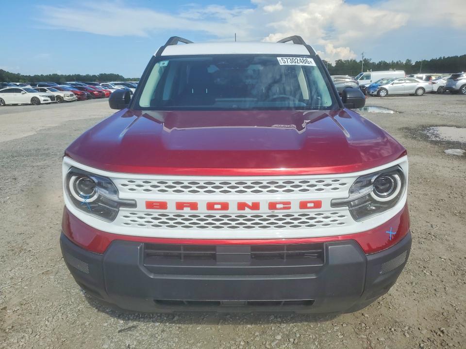 2025 Ford Bronco Sport მანქანა იყიდება აუქციონზე, vin: 3FMCR9GN0SRF72810, აუქციონის ნომერი: 57302486