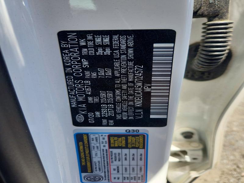 57486056 :رقم المزاد ، KNDEUCAA5M7124572 vin ، 2021 Kia Seltos مزاد بيع