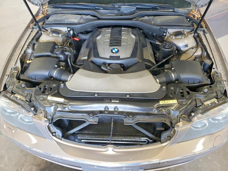 2006 Bmw 750 მანქანა იყიდება აუქციონზე, vin: WBAHL83556DT02687, აუქციონის ნომერი: 55890306