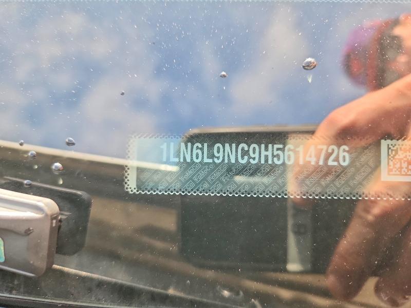 56790556 :رقم المزاد ، 1LN6L9NC9H5614726 vin ، 2017 Lincoln Continental مزاد بيع