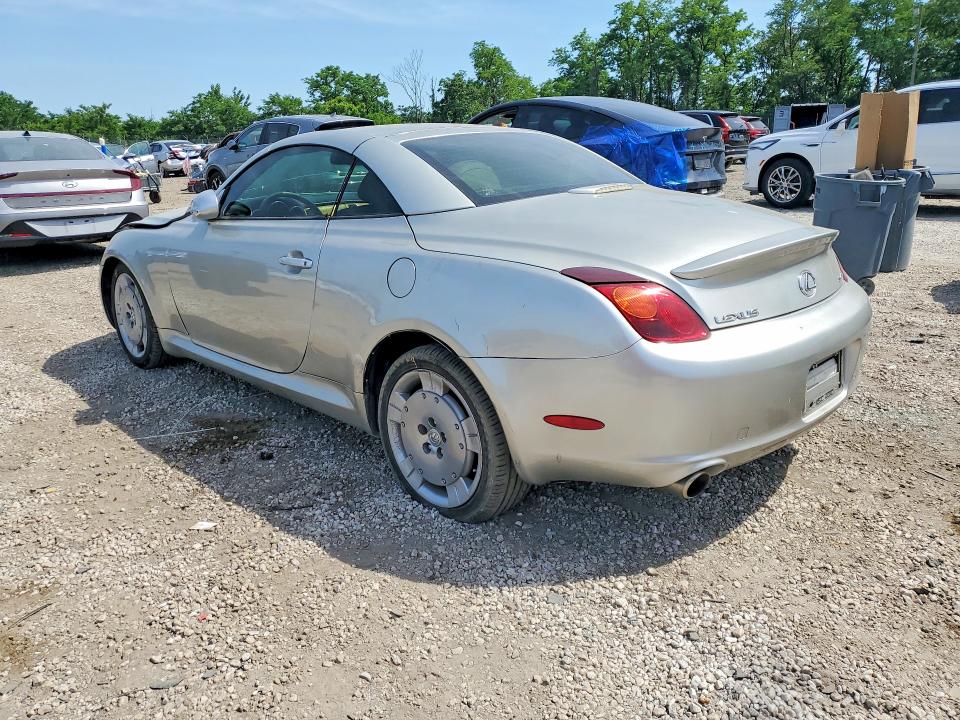 2002 Lexus Sc მანქანა იყიდება აუქციონზე, vin: JTHFN48Y520030206, აუქციონის ნომერი: 55744806